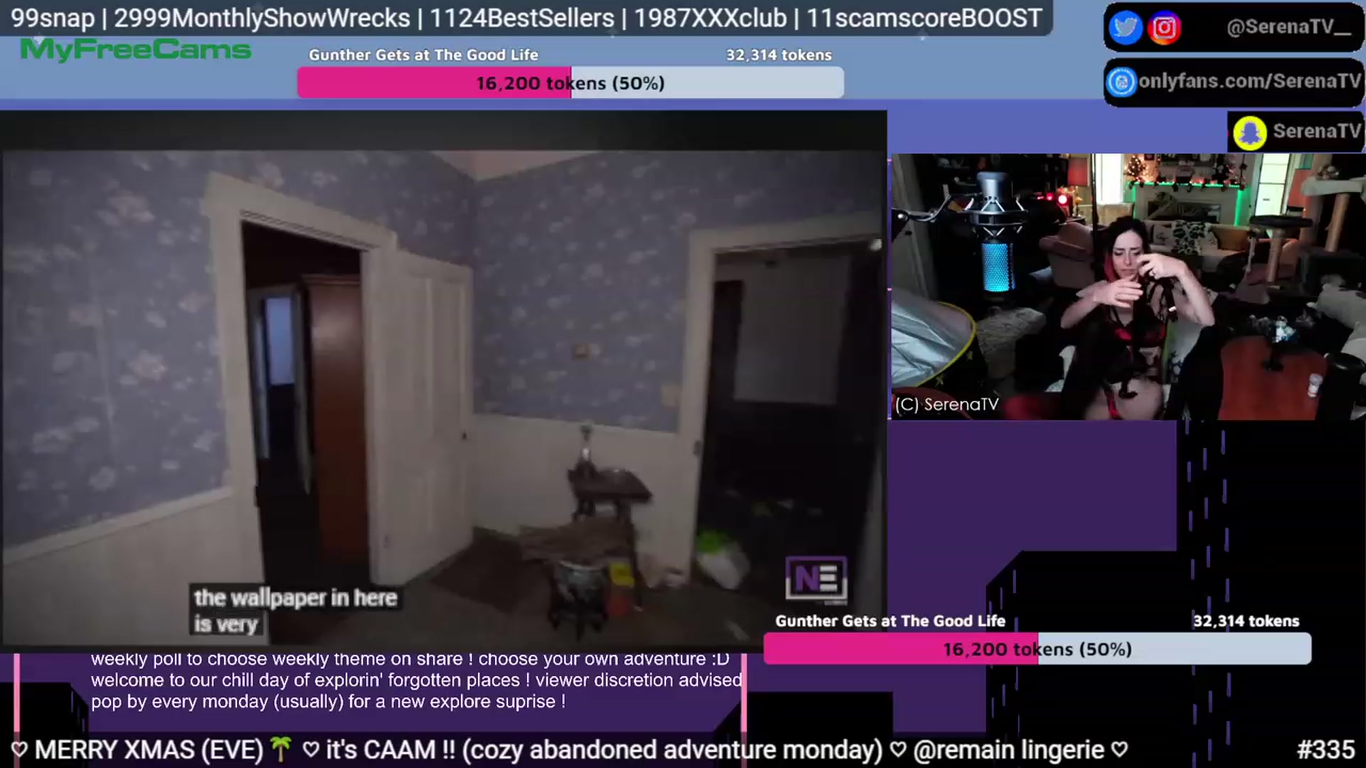 Gallery image thumbnail from serenatv's myfreecams stream on, 07/24/2023, 19:33 image 16 of 20