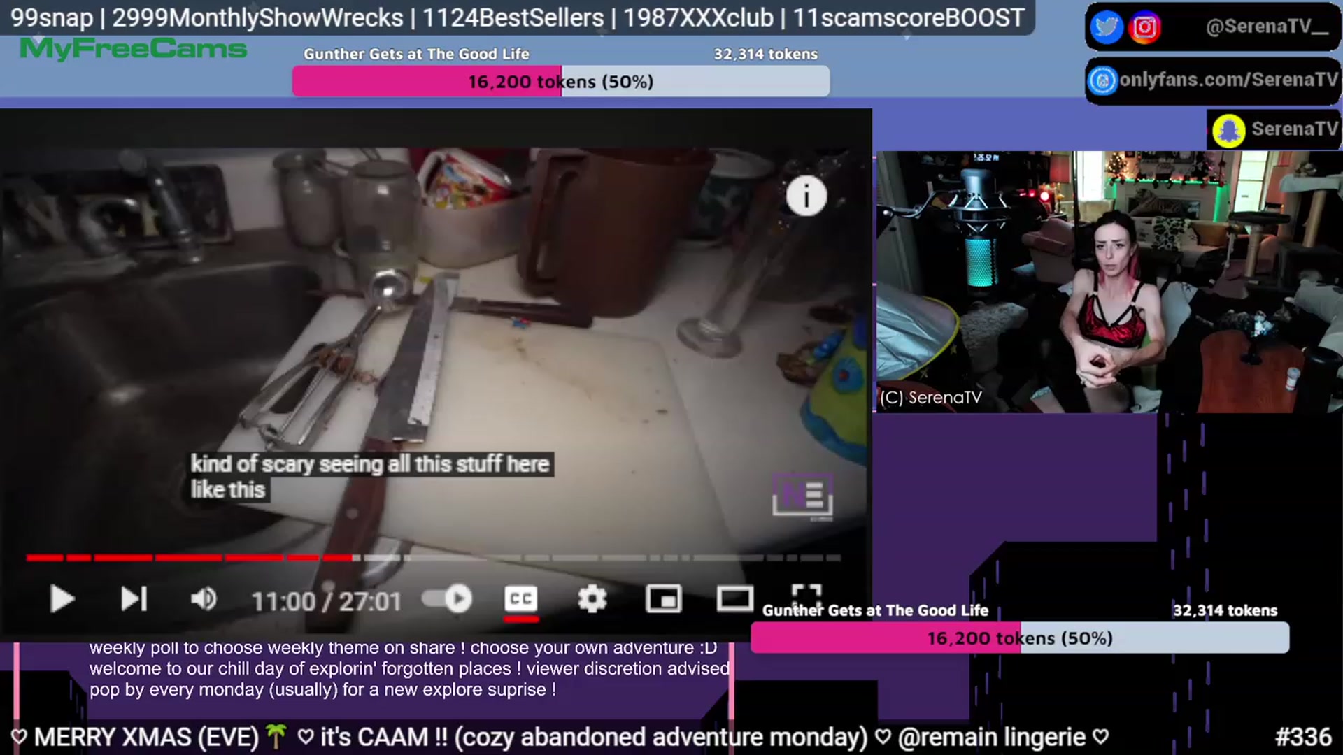 Gallery image thumbnail from serenatv's myfreecams stream on, 07/24/2023, 19:33 image 18 of 20