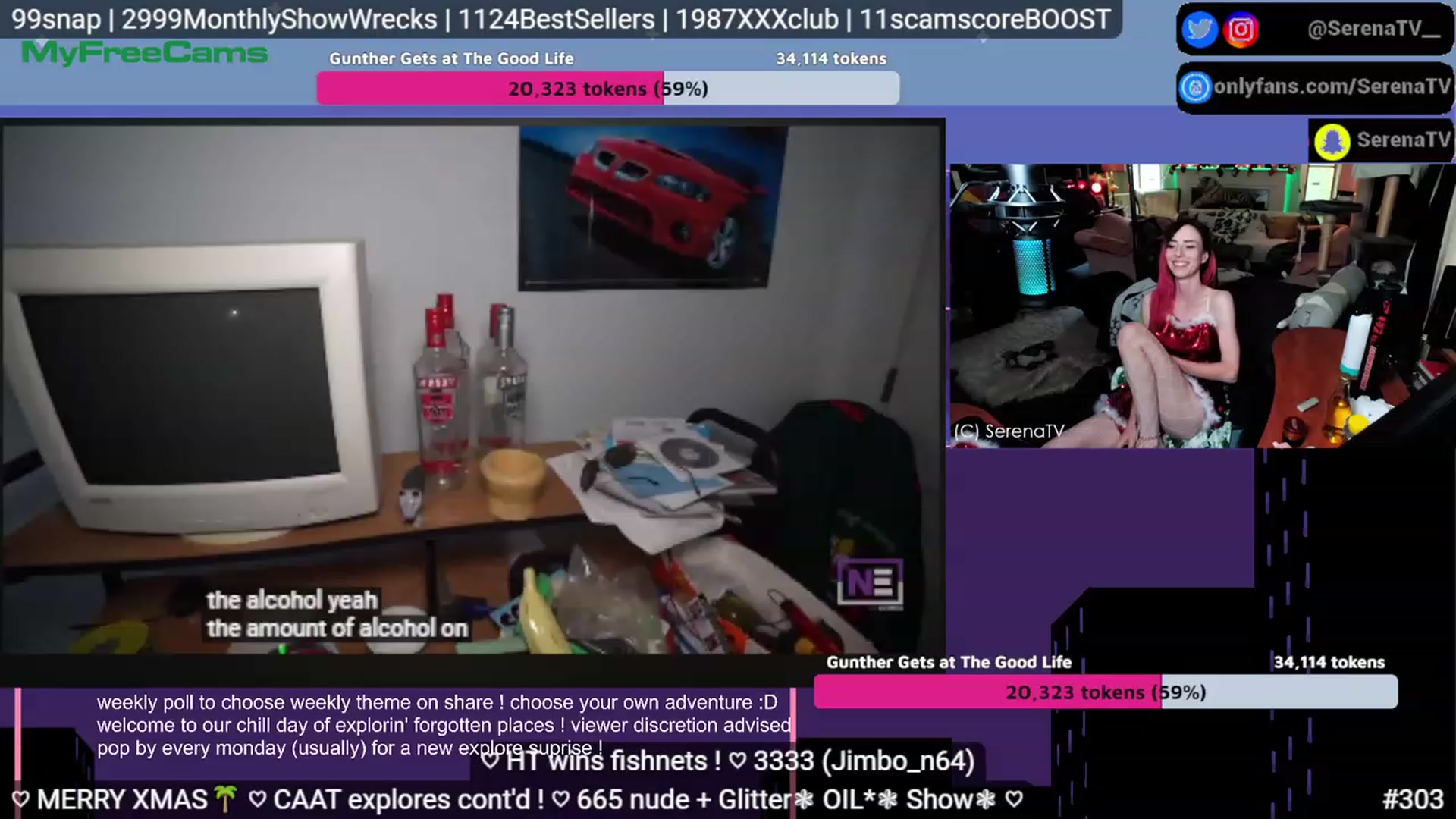 Gallery image thumbnail from serenatv's myfreecams stream on, 07/25/2023, 20:47 image 8 of 20