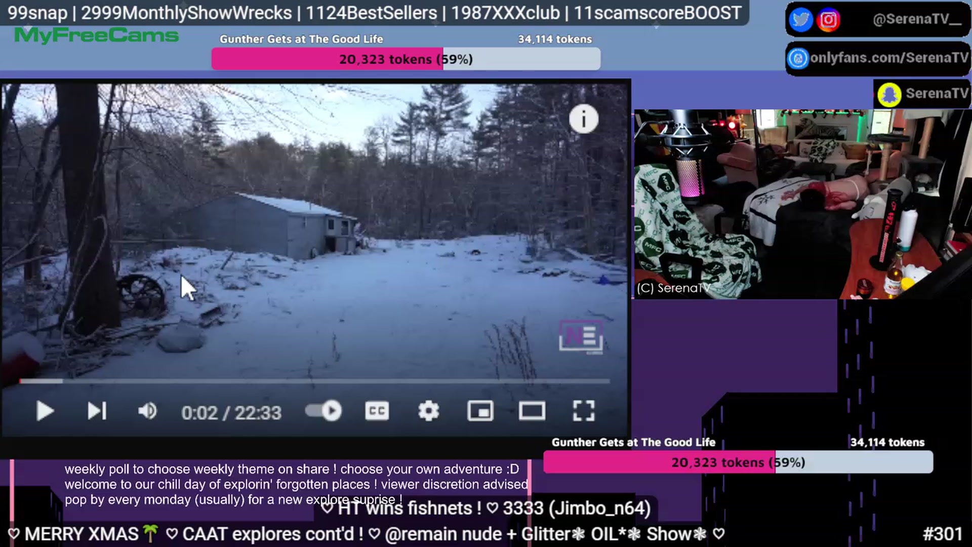 Gallery image thumbnail from serenatv's myfreecams stream on, 07/25/2023, 20:47 image 10 of 20