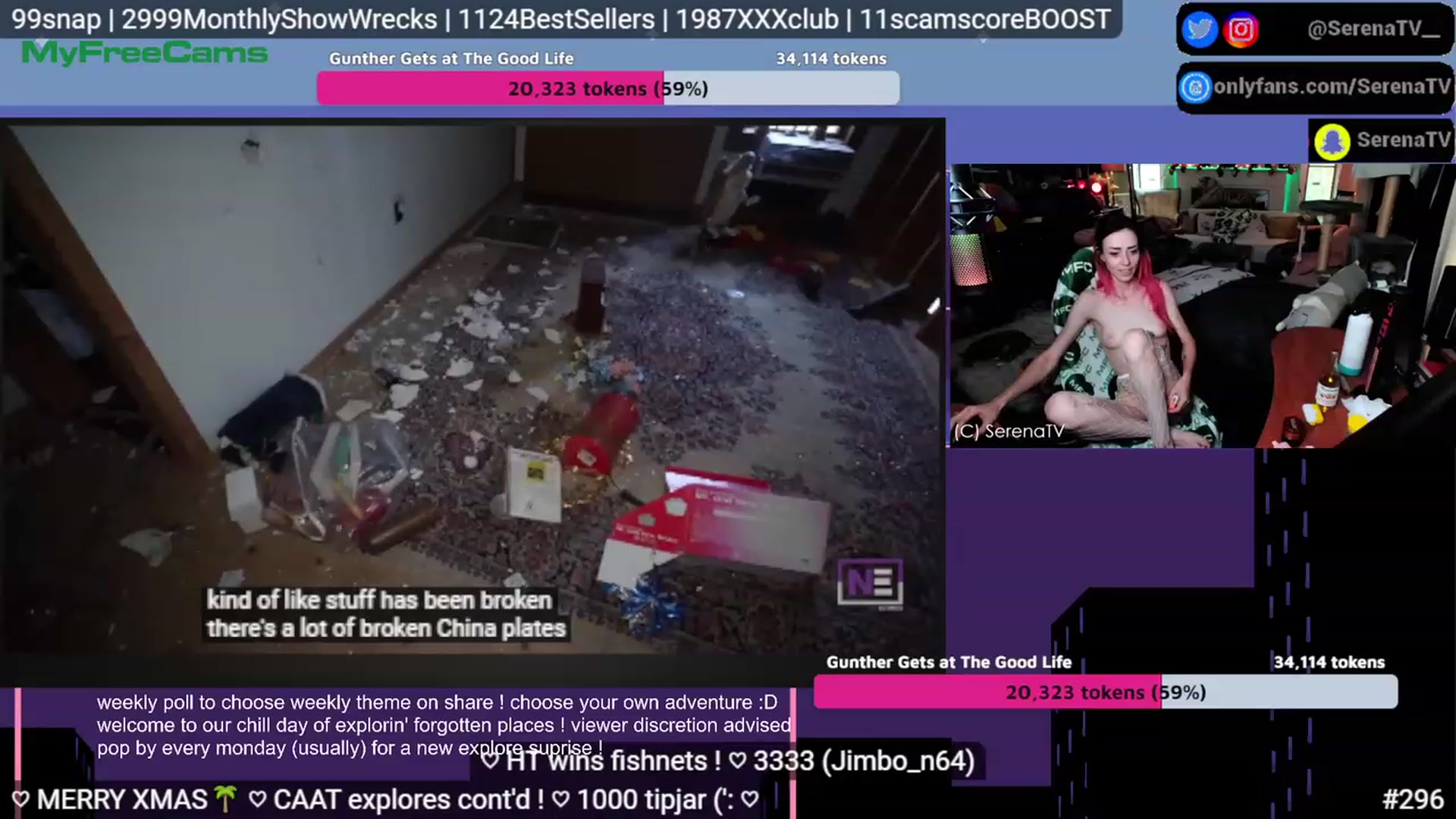 Gallery image thumbnail from serenatv's myfreecams stream on, 07/25/2023, 20:47 image 13 of 20