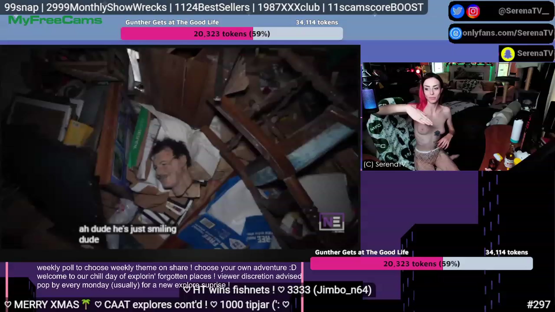 Gallery image thumbnail from serenatv's myfreecams stream on, 07/25/2023, 20:47 image 12 of 20