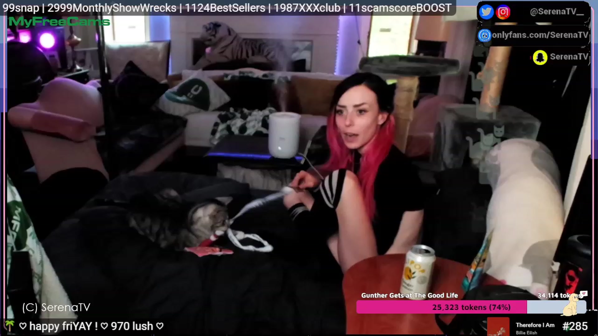 Gallery image thumbnail from serenatv's myfreecams stream on, 07/28/2023, 19:47 image 14 of 20