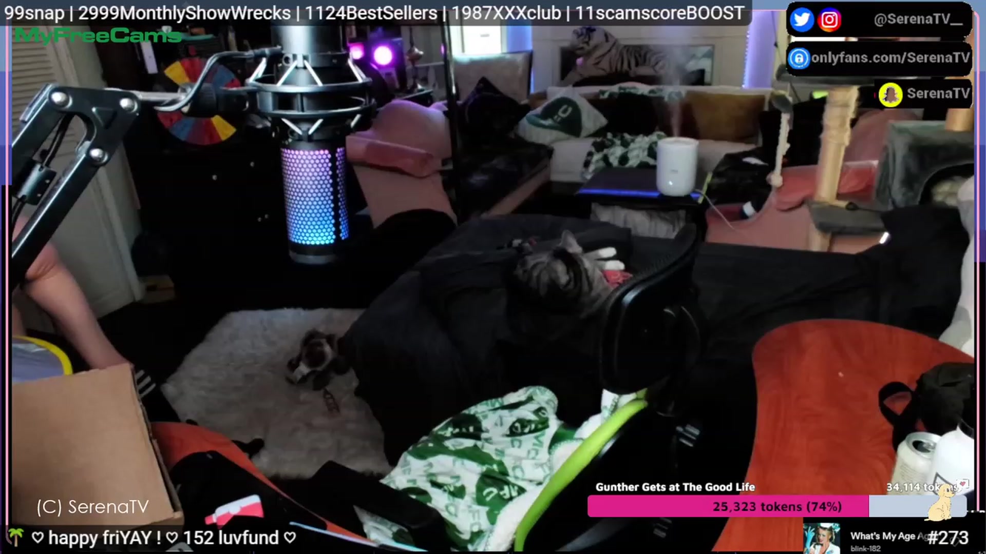 Gallery image thumbnail from serenatv's myfreecams stream on, 07/28/2023, 20:13 image 16 of 20