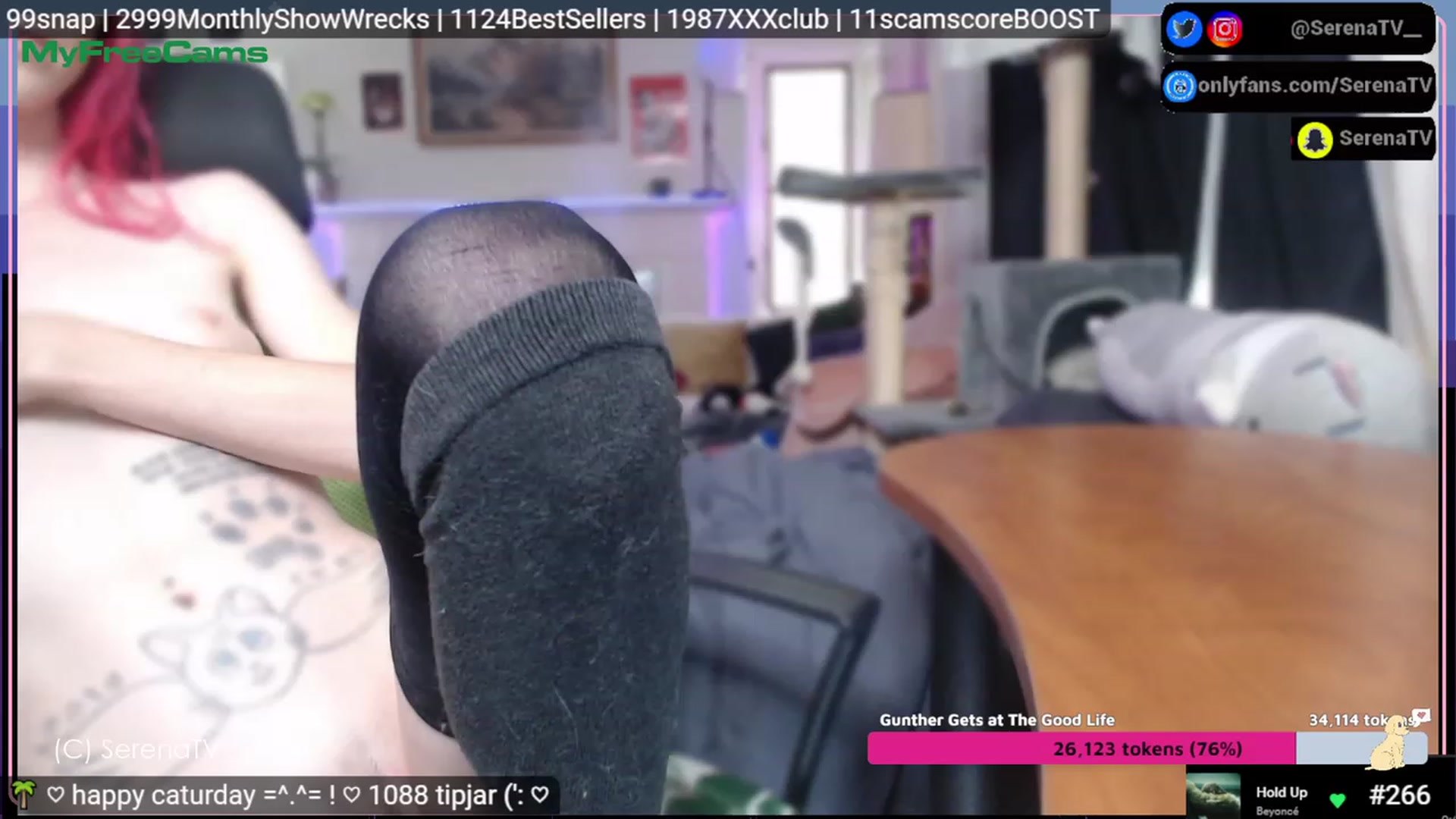 Gallery image thumbnail from serenatv's myfreecams stream on, 07/29/2023, 20:01 image 7 of 20