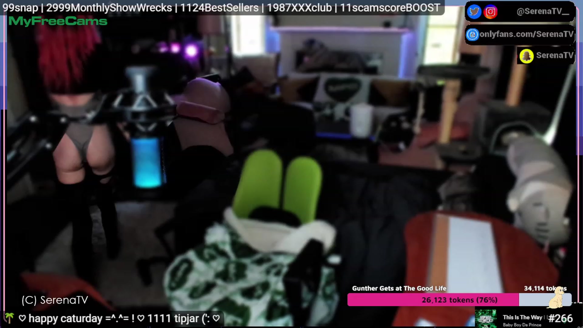 Gallery image thumbnail from serenatv's myfreecams stream on, 07/29/2023, 20:01 image 2 of 20