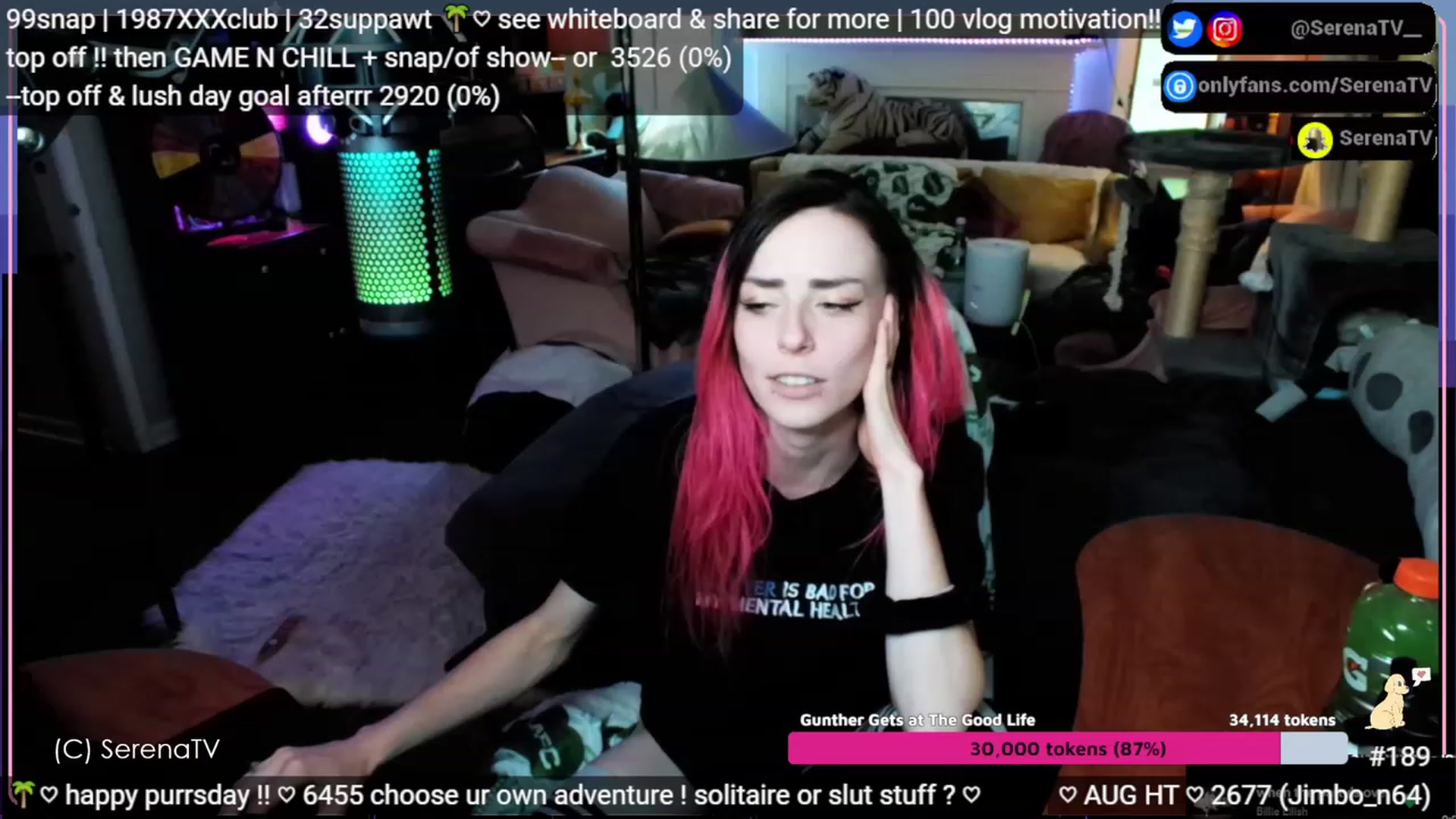 Gallery image thumbnail from serenatv's myfreecams stream on, 08/03/2023, 19:52 image 5 of 20