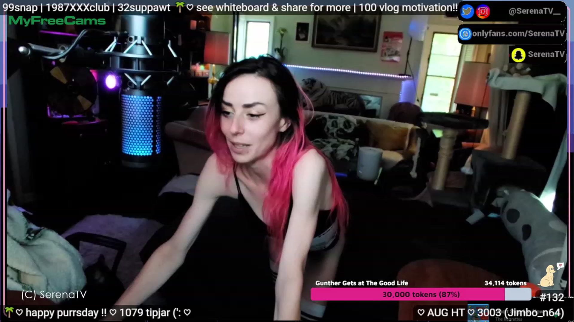Gallery image thumbnail from serenatv's myfreecams stream on, 08/03/2023, 19:52 image 13 of 20