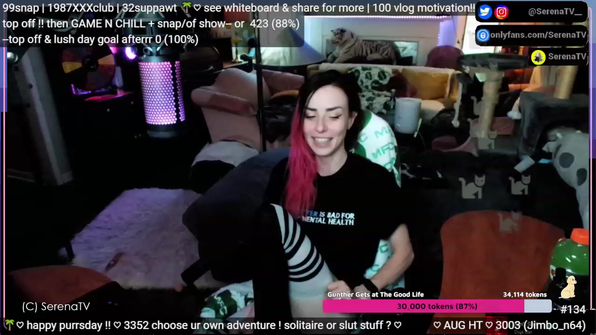 Gallery image thumbnail from serenatv's myfreecams stream on, 08/03/2023, 19:52 image 7 of 20