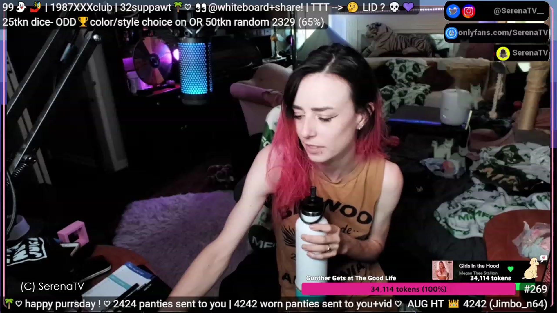 Gallery image thumbnail from serenatv's myfreecams stream on, 08/10/2023, 20:08 image 6 of 20