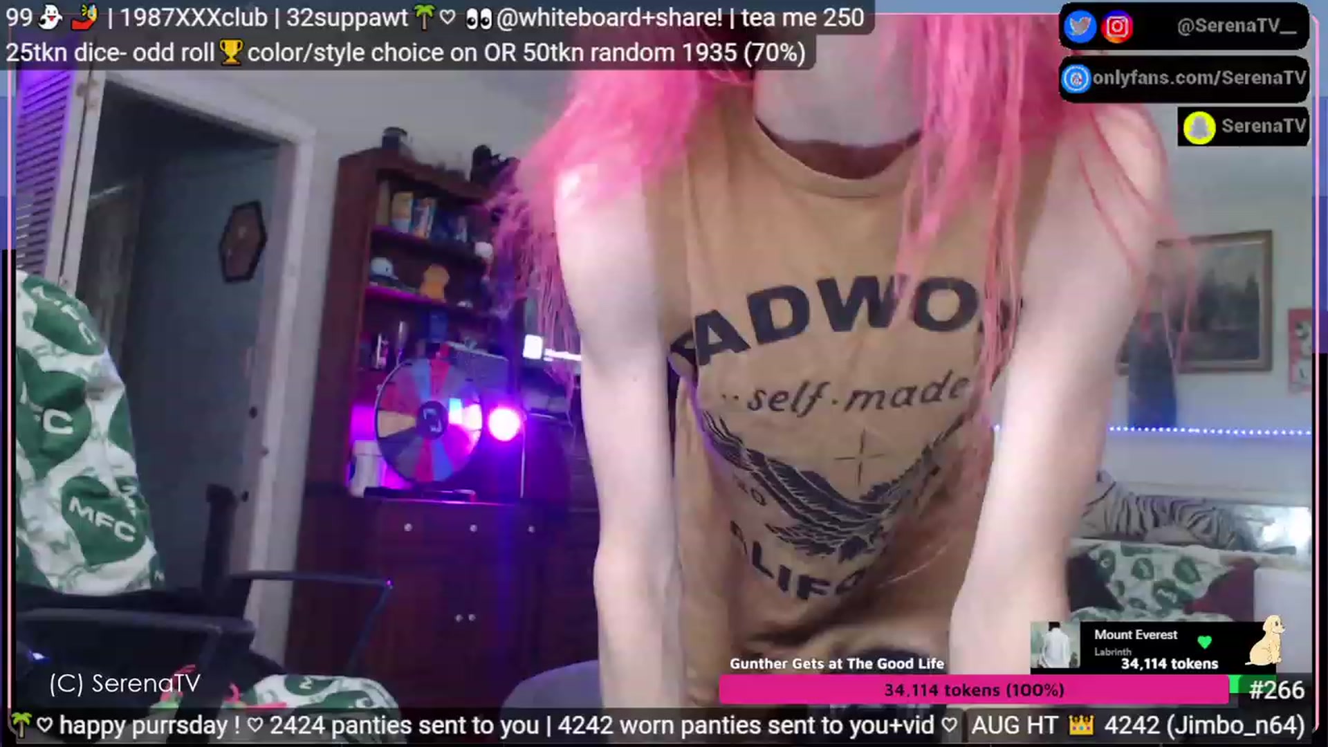Gallery image thumbnail from serenatv's myfreecams stream on, 08/10/2023, 20:08 image 14 of 20