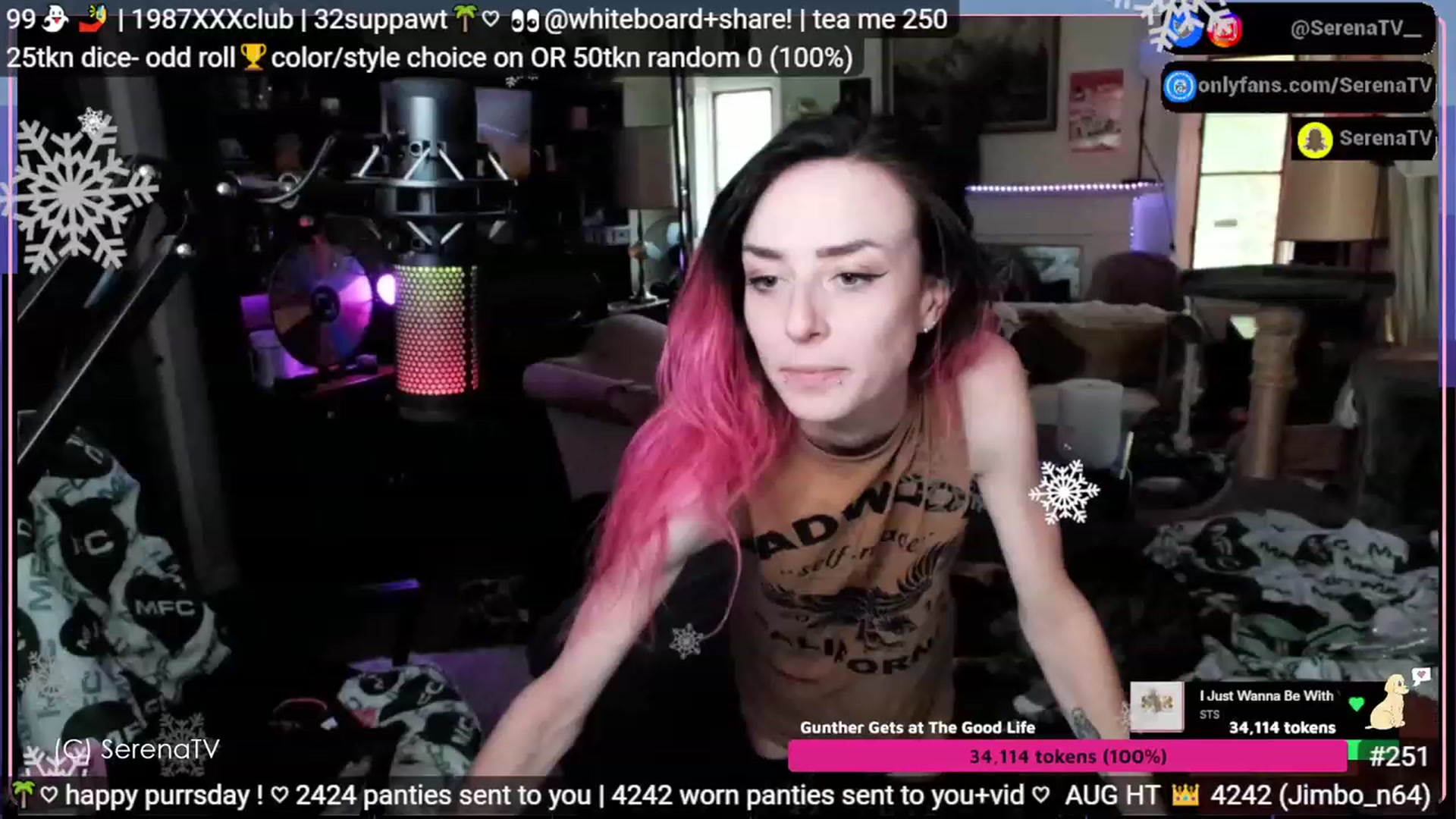 Gallery image thumbnail from serenatv's myfreecams stream on, 08/10/2023, 20:08 image 17 of 20