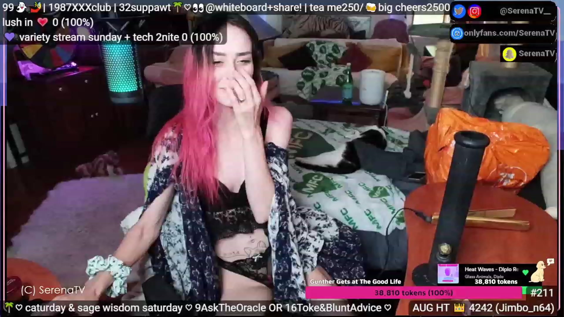 Gallery image thumbnail from serenatv's myfreecams stream on, 08/12/2023, 20:07 image 11 of 20