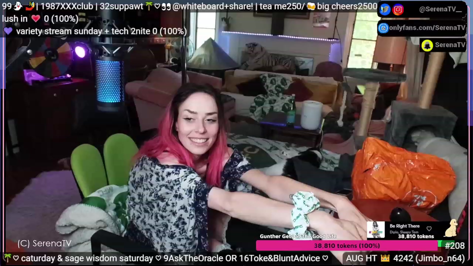 Gallery image thumbnail from serenatv's myfreecams stream on, 08/12/2023, 20:07 image 18 of 20
