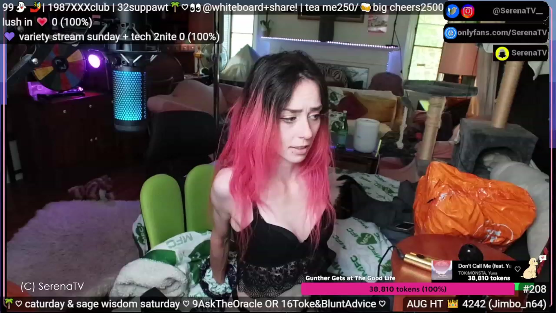 Gallery image thumbnail from serenatv's myfreecams stream on, 08/12/2023, 20:07 image 19 of 20