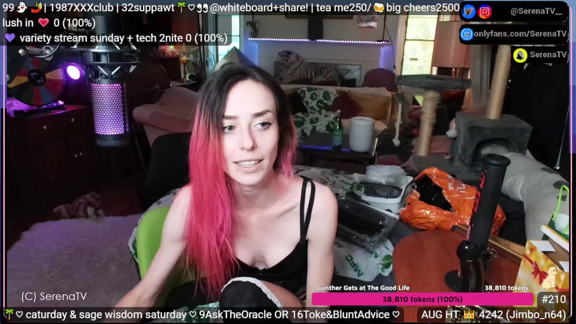 Gallery image thumbnail from serenatv's myfreecams stream on, 08/12/2023, 21:43 image 17 of 20