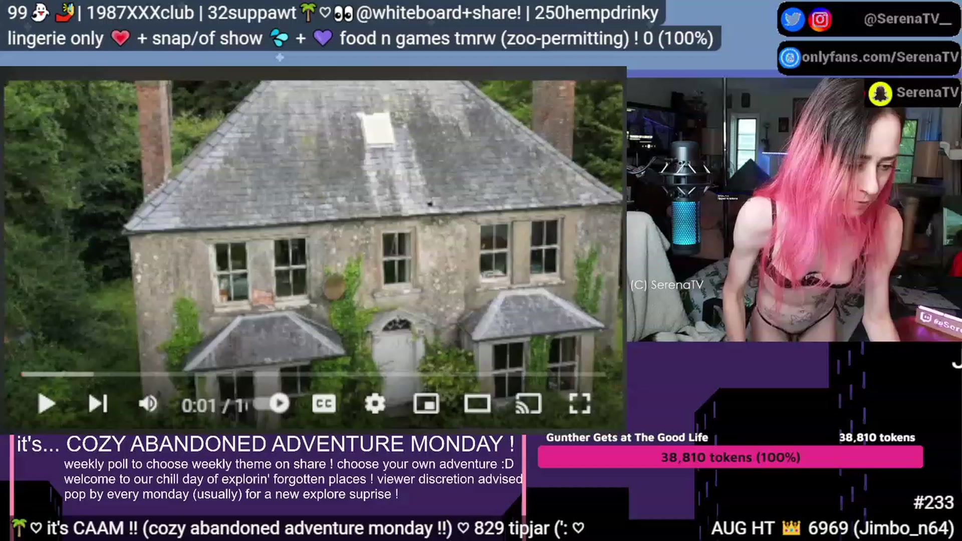 Gallery image thumbnail from serenatv's myfreecams stream on, 08/14/2023, 19:51 image 19 of 20