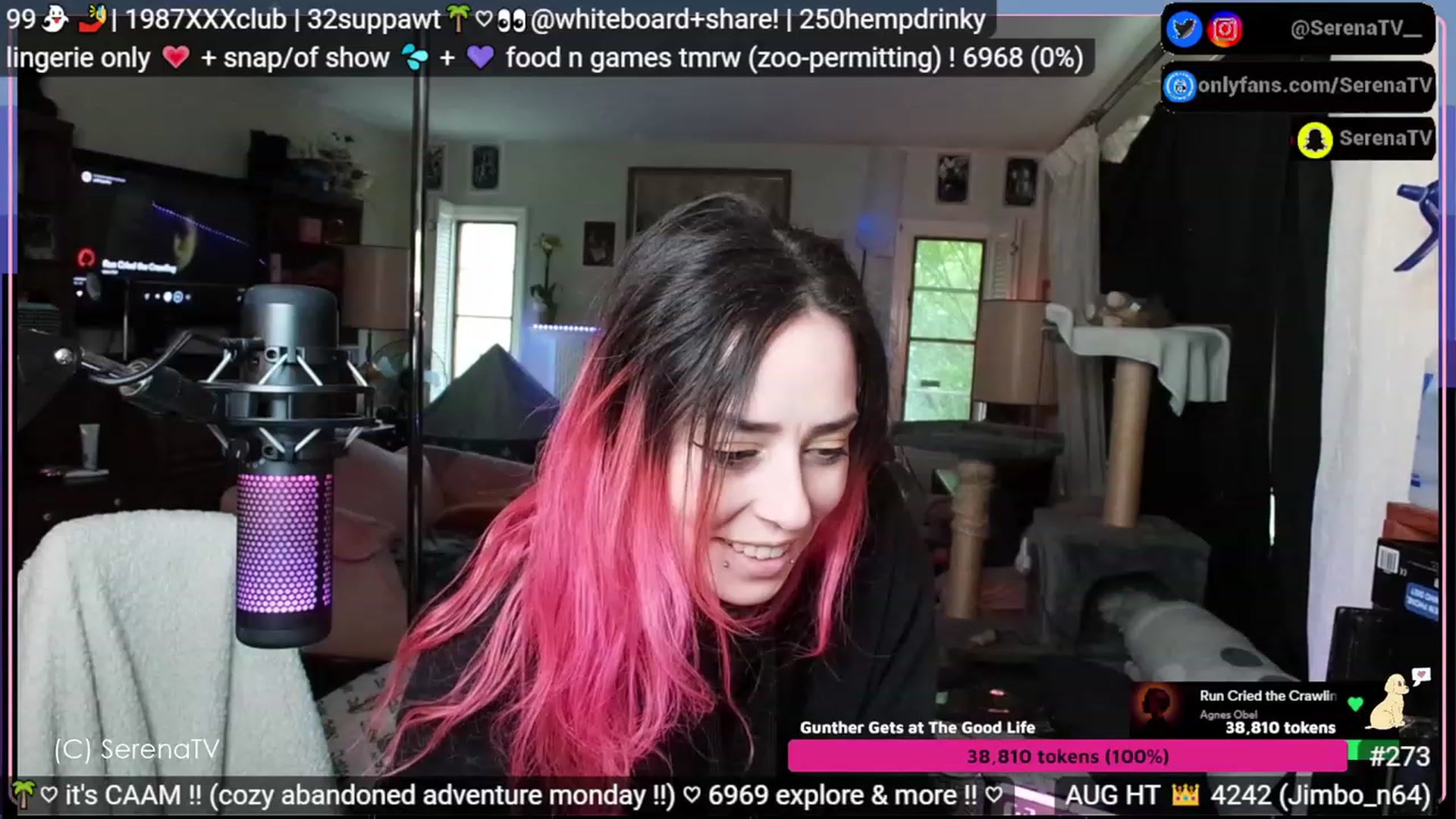 Gallery image thumbnail from serenatv's myfreecams stream on, 08/14/2023, 19:51 image 4 of 20