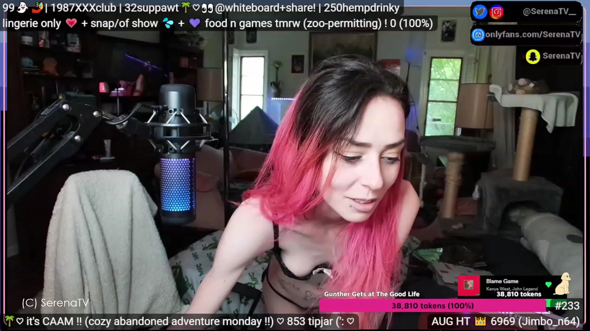 Gallery image thumbnail from serenatv's myfreecams stream on, 08/14/2023, 19:51 image 11 of 20