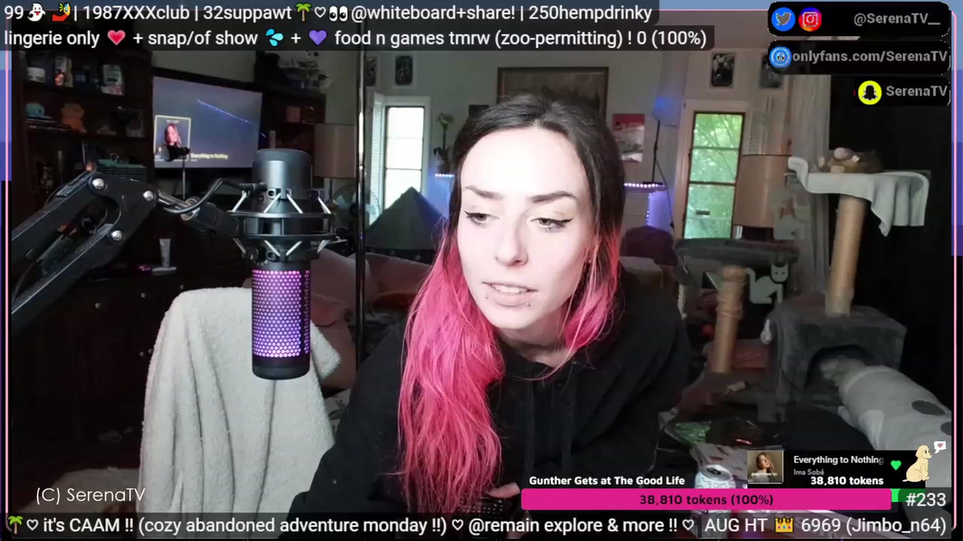 Gallery image thumbnail from serenatv's myfreecams stream on, 08/14/2023, 19:51 image 6 of 20