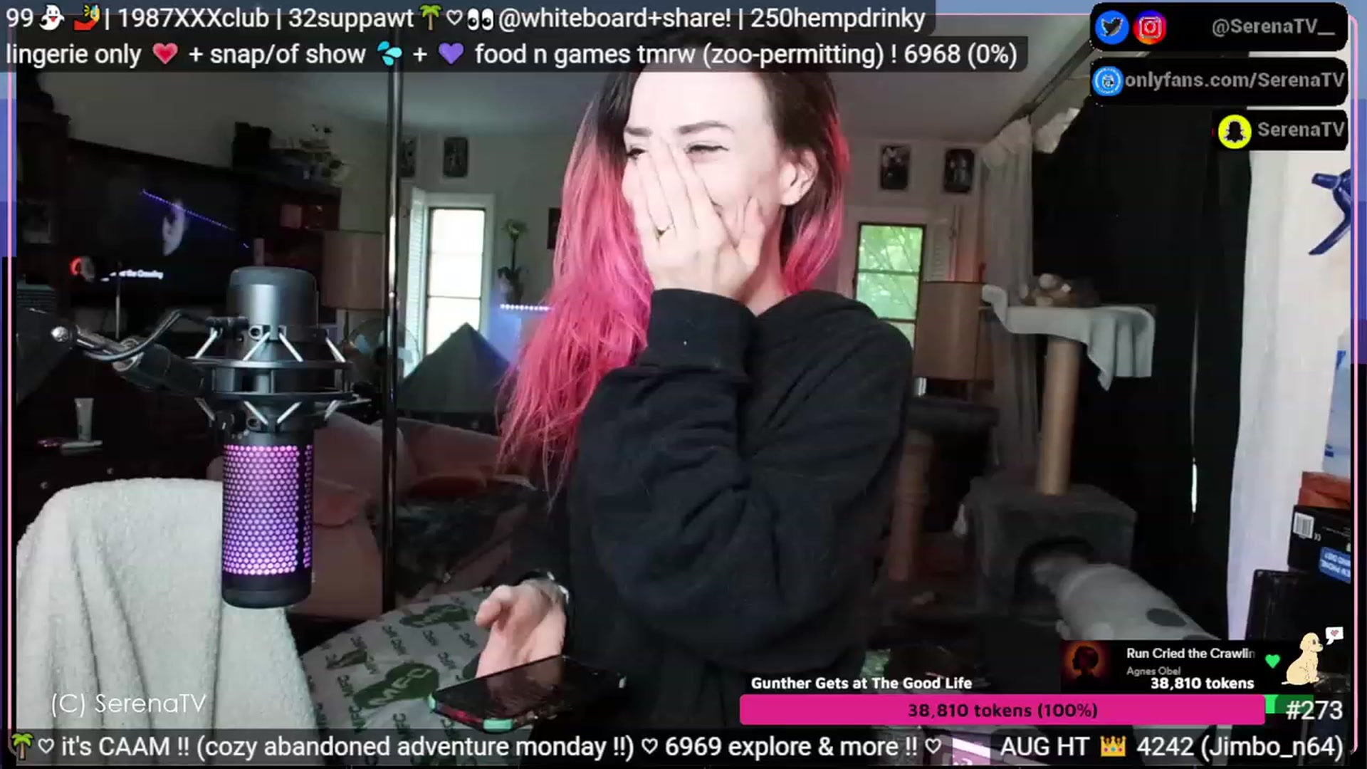 Gallery image thumbnail from serenatv's myfreecams stream on, 08/14/2023, 19:51 image 5 of 20
