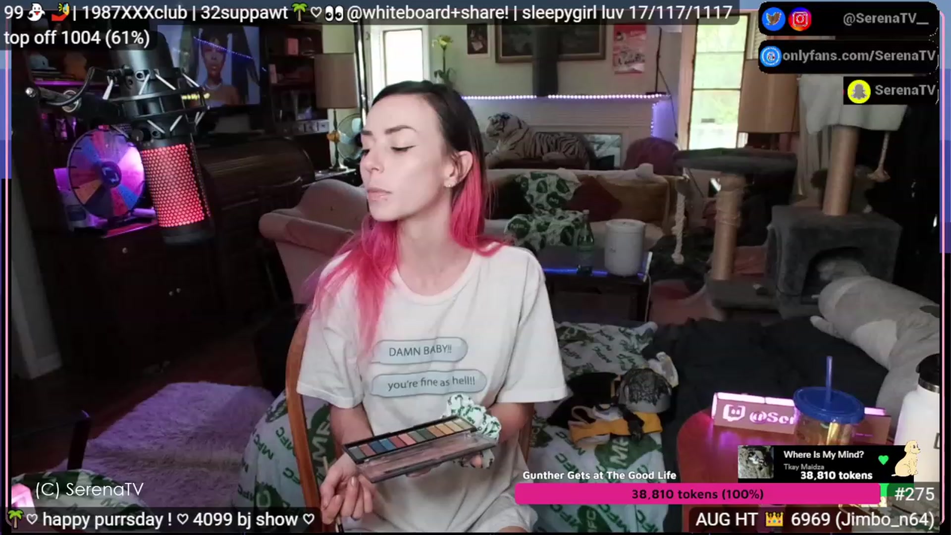 Gallery image thumbnail from serenatv's myfreecams stream on, 08/17/2023, 19:46 image 6 of 20