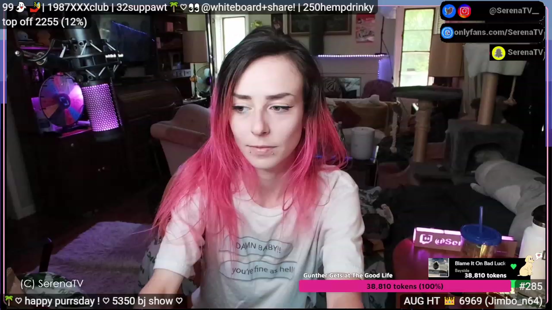 Gallery image thumbnail from serenatv's myfreecams stream on, 08/17/2023, 19:46 image 5 of 20
