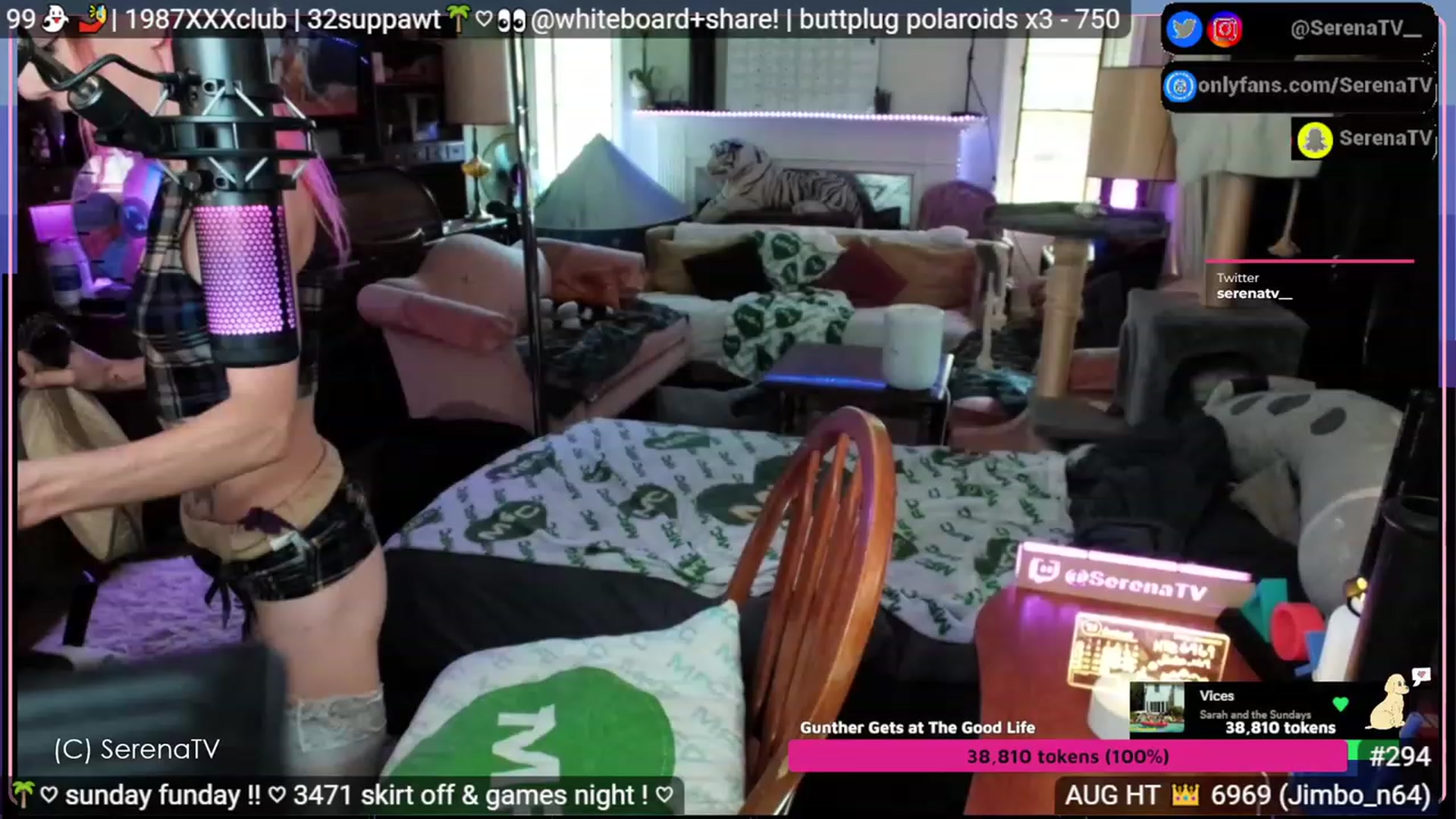 Gallery image thumbnail from serenatv's myfreecams stream on, 08/20/2023, 20:29 image 9 of 20