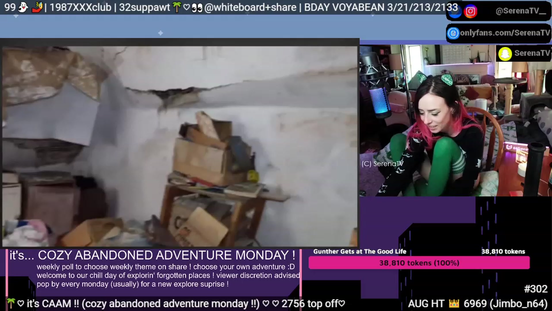 Gallery image thumbnail from serenatv's myfreecams stream on, 08/21/2023, 20:29 image 11 of 20