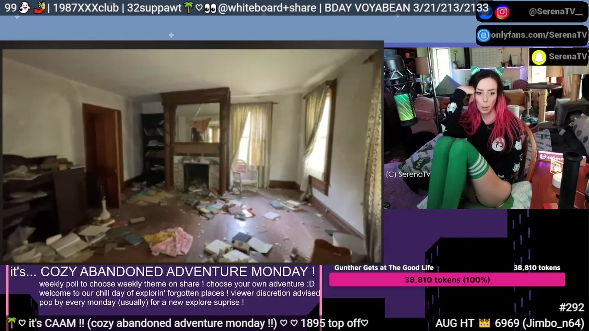 Gallery image thumbnail from serenatv's myfreecams stream on, 08/21/2023, 20:29 image 14 of 20