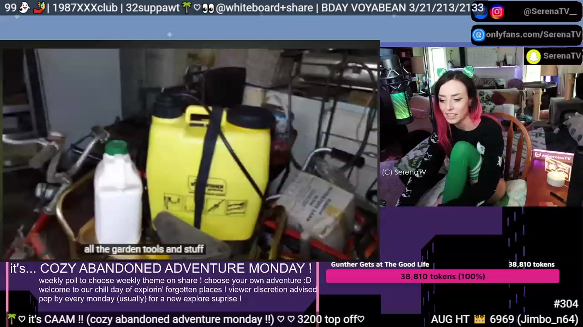Gallery image thumbnail from serenatv's myfreecams stream on, 08/21/2023, 20:29 image 7 of 20