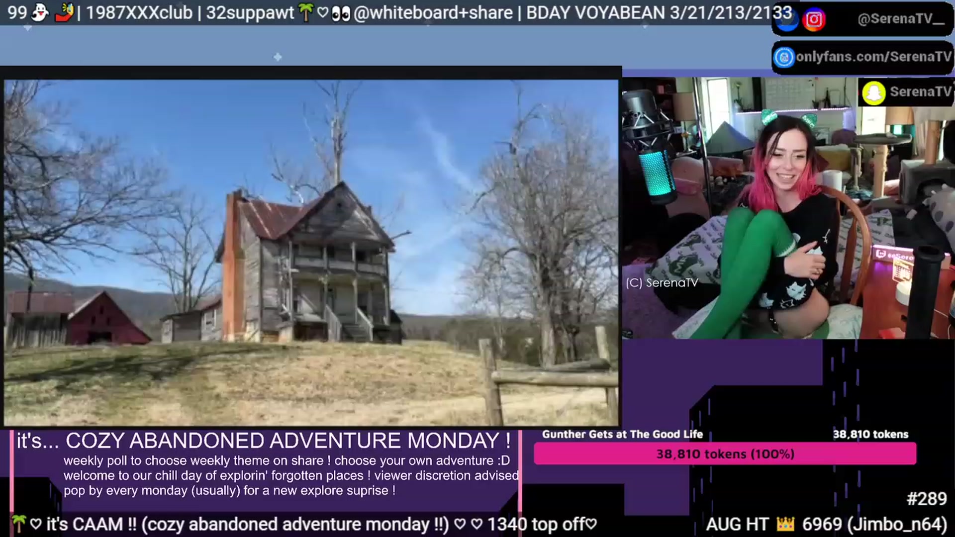 Gallery image thumbnail from serenatv's myfreecams stream on, 08/21/2023, 20:29 image 20 of 20