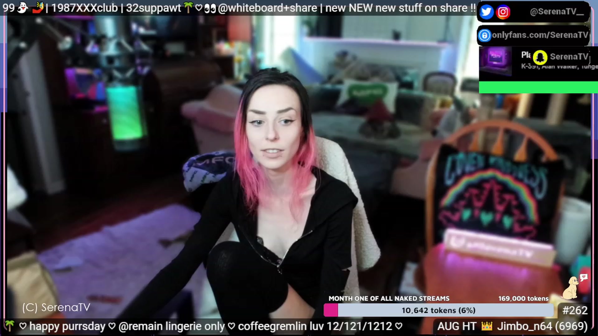 Gallery image thumbnail from serenatv's myfreecams stream on, 08/24/2023, 21:23 image 3 of 20