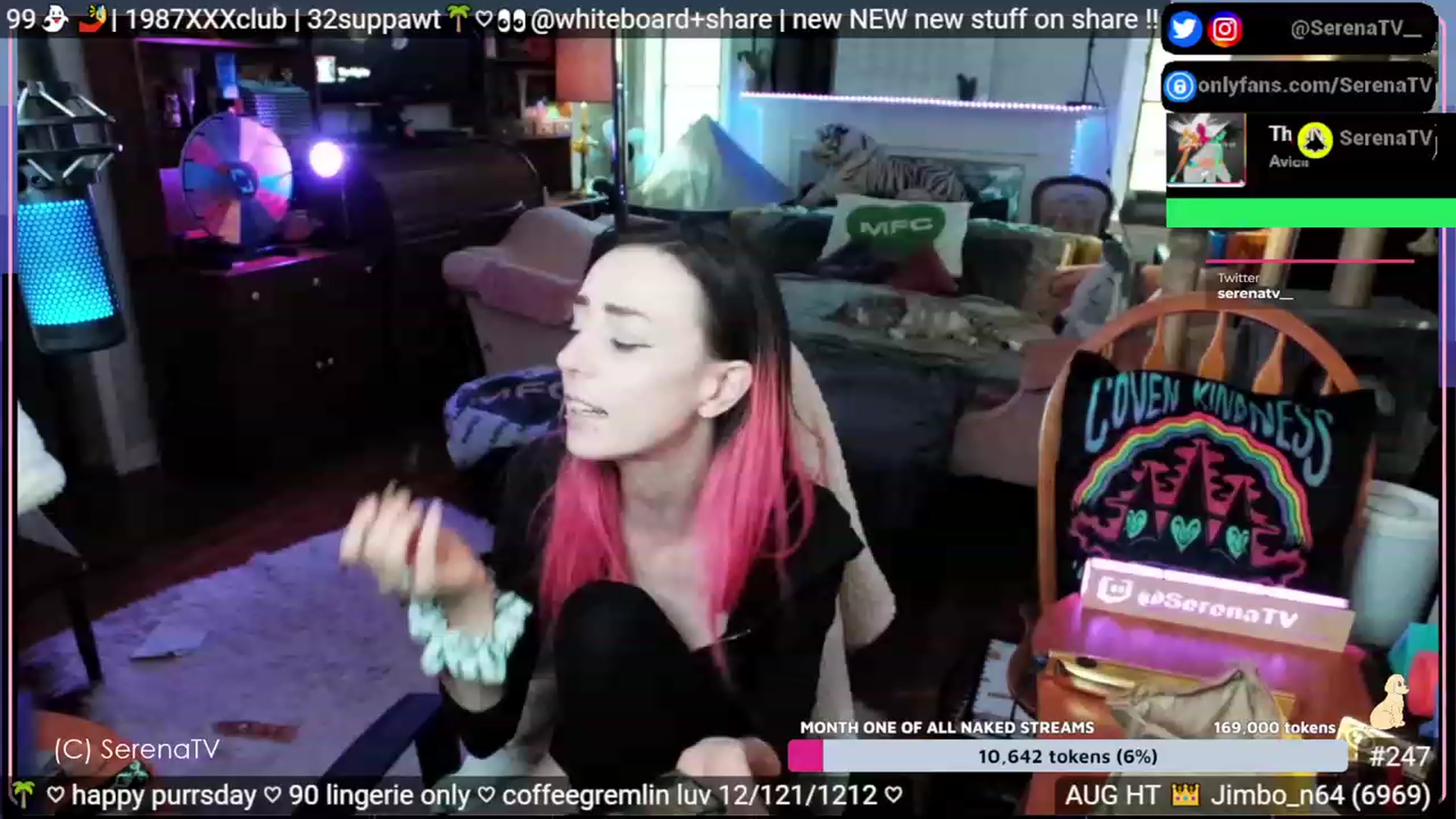 Gallery image thumbnail from serenatv's myfreecams stream on, 08/24/2023, 21:23 image 12 of 20