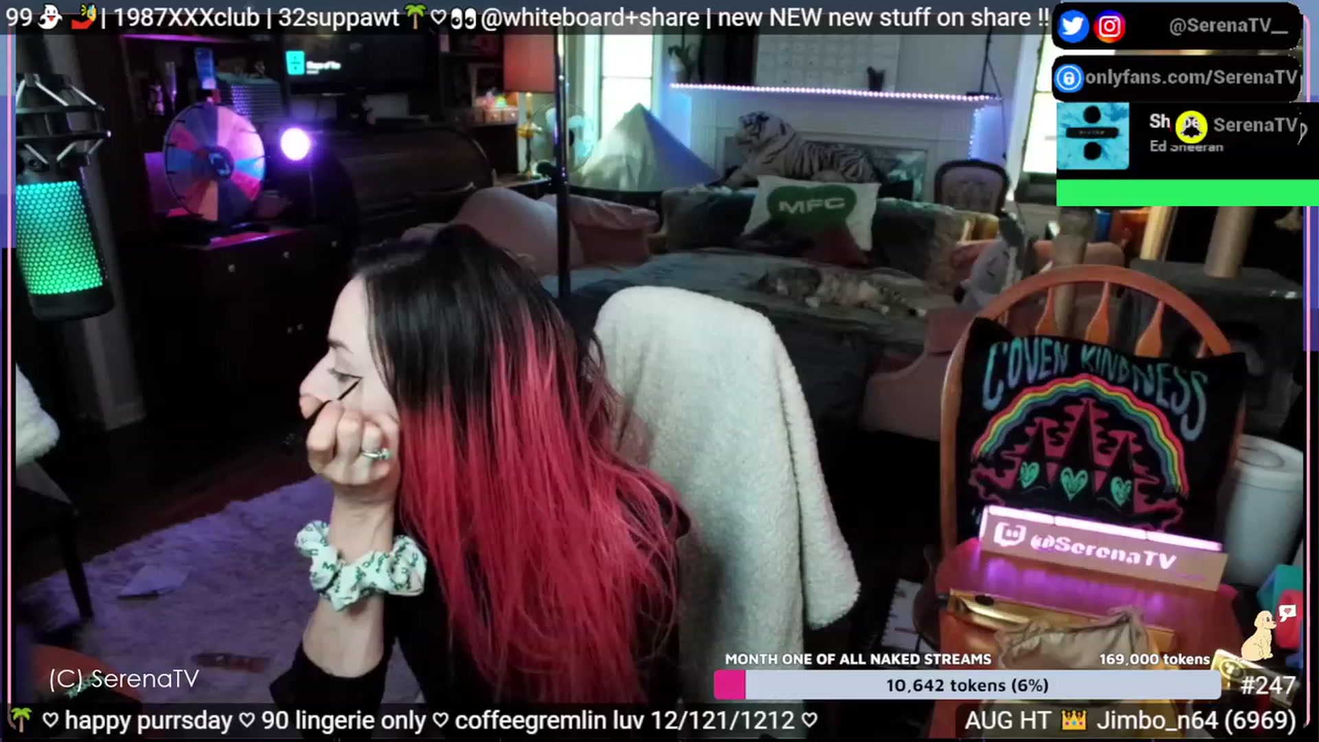 Gallery image thumbnail from serenatv's myfreecams stream on, 08/24/2023, 21:23 image 11 of 20