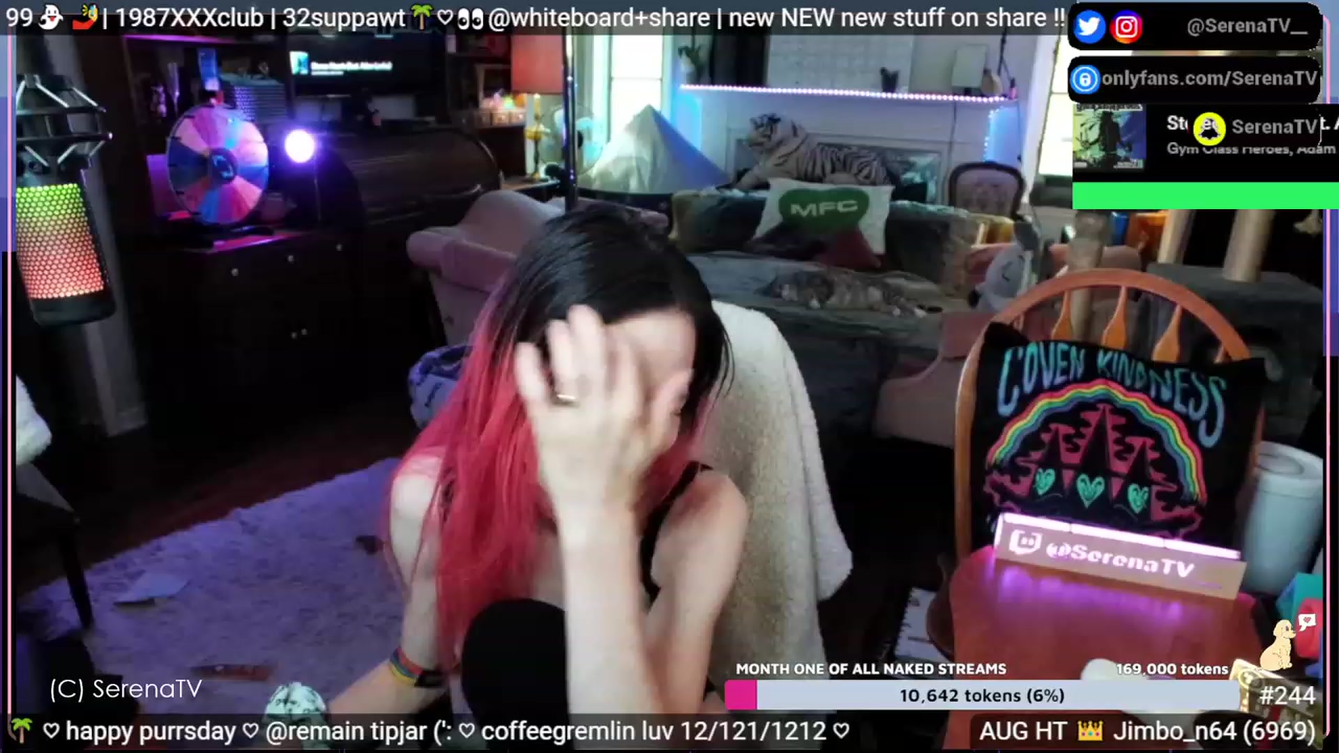 Gallery image thumbnail from serenatv's myfreecams stream on, 08/24/2023, 21:23 image 18 of 20