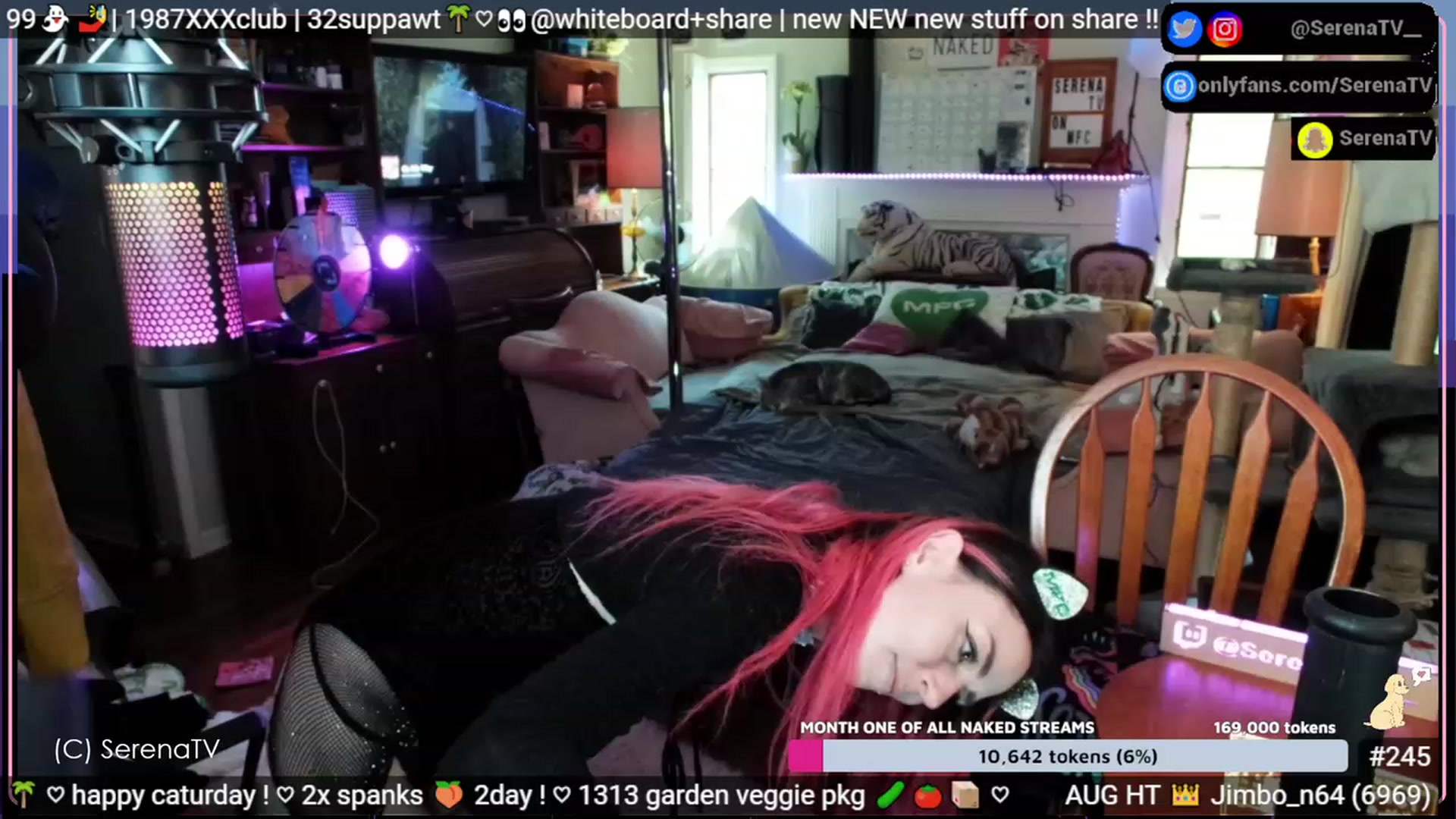Gallery image thumbnail from serenatv's myfreecams stream on, 08/26/2023, 20:31 image 10 of 20