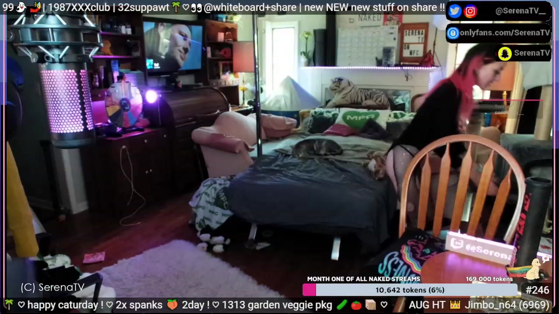 Gallery image thumbnail from serenatv's myfreecams stream on, 08/26/2023, 20:31 image 12 of 20