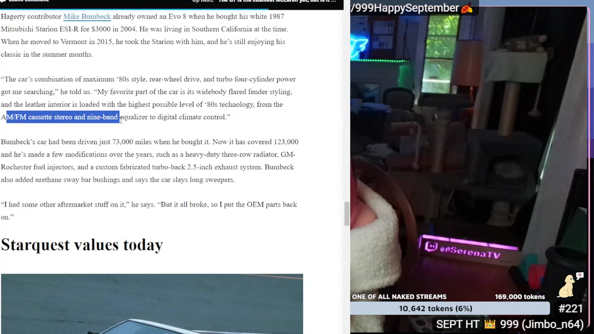 Gallery image thumbnail from serenatv's myfreecams stream on, 09/01/2023, 20:53 image 1 of 20