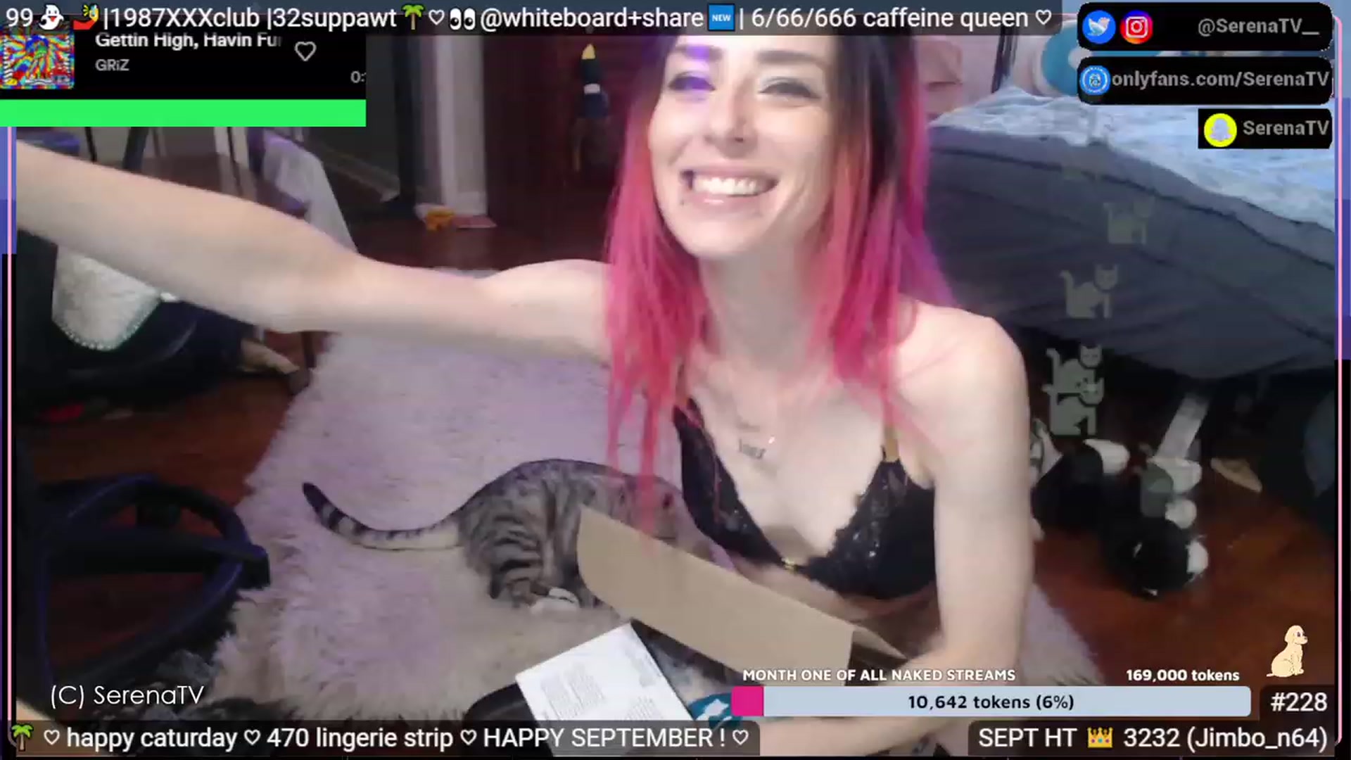 Gallery image thumbnail from serenatv's myfreecams stream on, 09/02/2023, 20:56 image 8 of 20