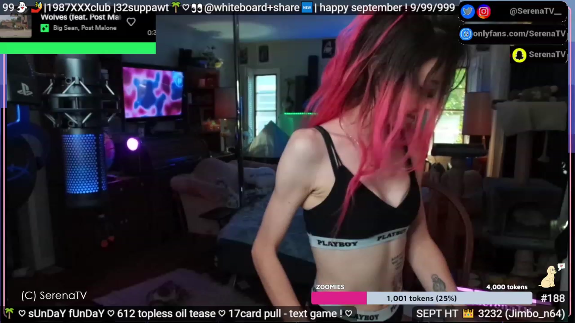 Gallery image thumbnail from serenatv's myfreecams stream on, 09/03/2023, 20:33 image 9 of 20