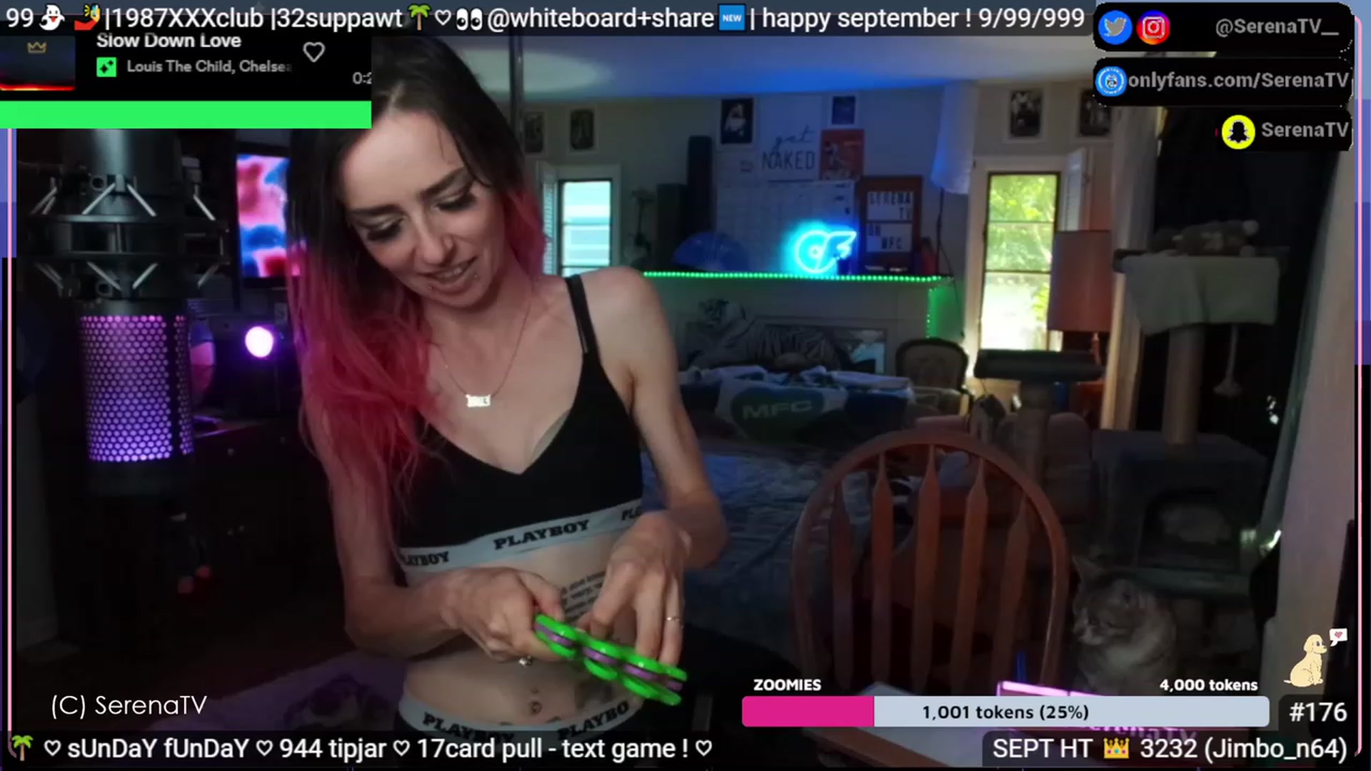 Gallery image thumbnail from serenatv's myfreecams stream on, 09/03/2023, 20:33 image 13 of 20