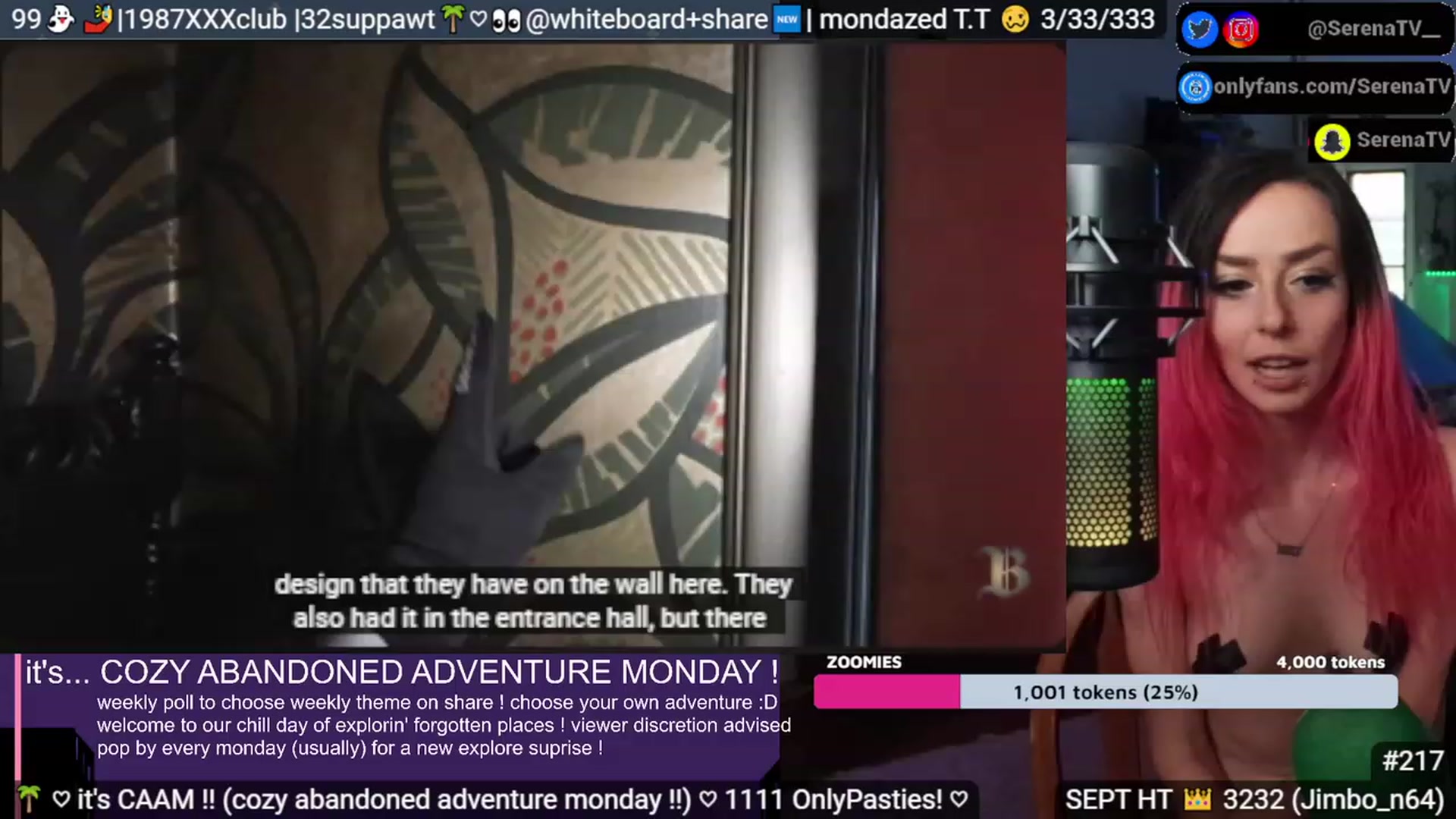 Gallery image thumbnail from serenatv's myfreecams stream on, 09/04/2023, 21:09 image 20 of 20