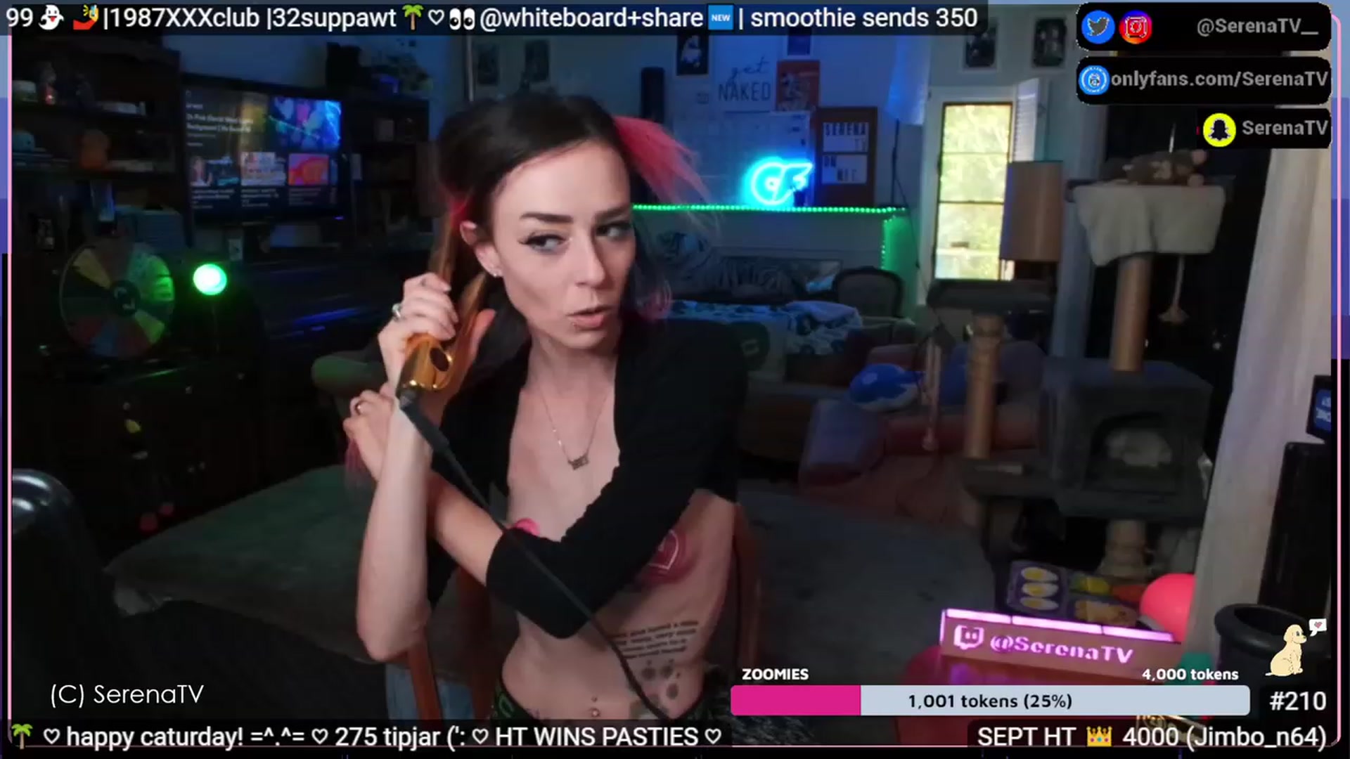 Gallery image thumbnail from serenatv's myfreecams stream on, 09/09/2023, 21:28 image 20 of 20