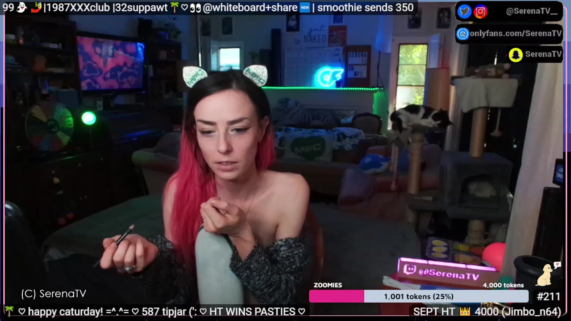 Gallery image thumbnail from serenatv's myfreecams stream on, 09/09/2023, 21:28 image 12 of 20
