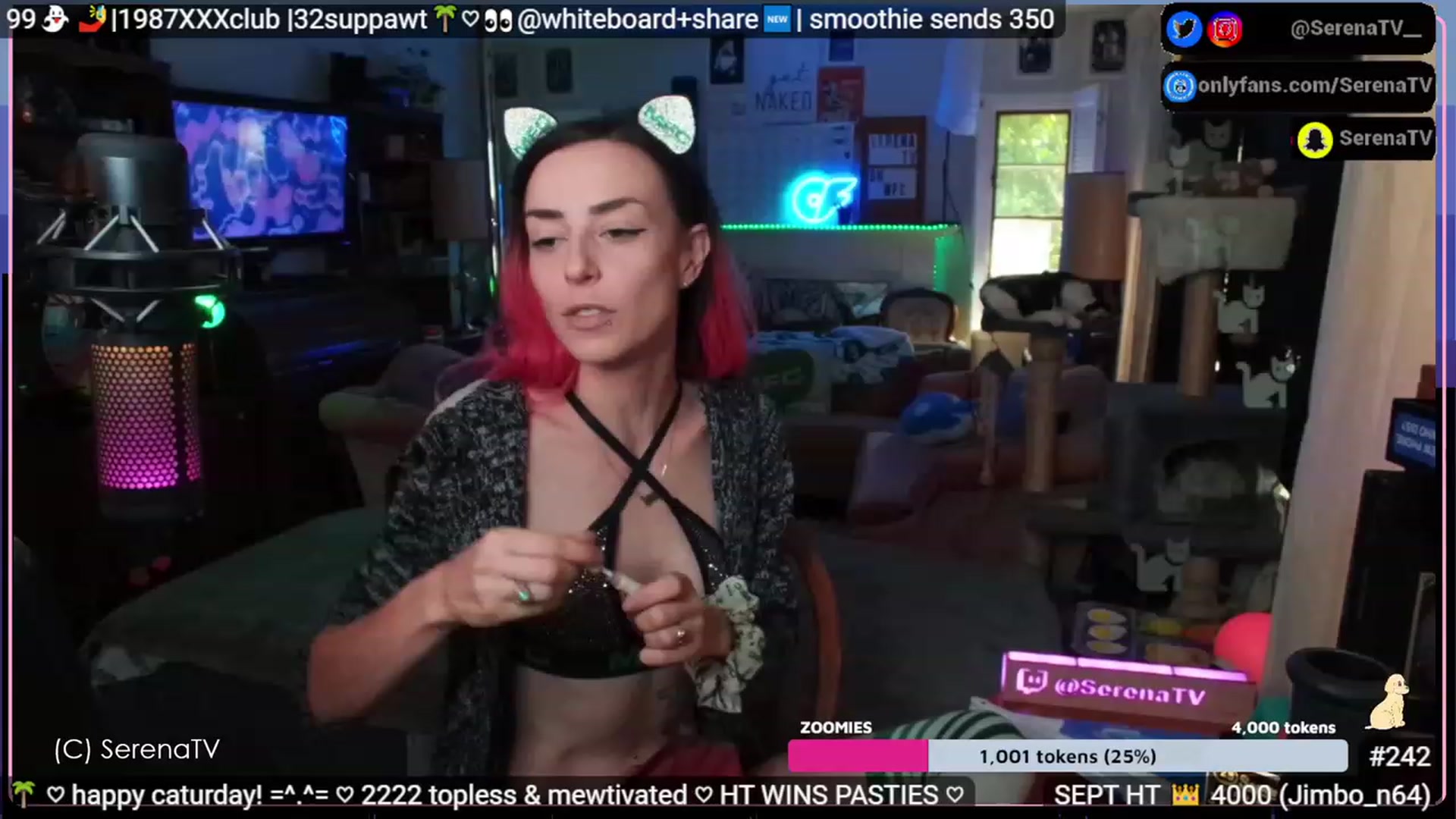 Gallery image thumbnail from serenatv's myfreecams stream on, 09/09/2023, 21:28 image 5 of 20