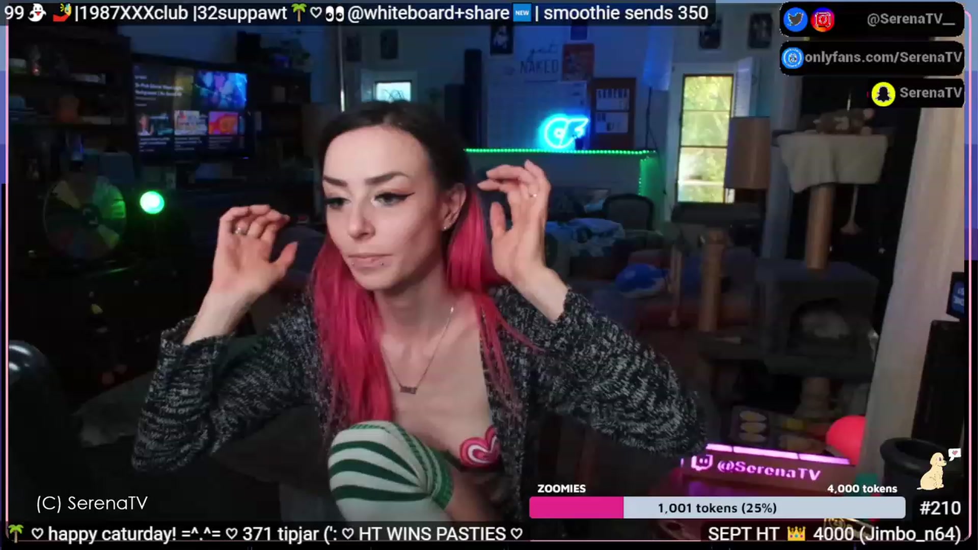 Gallery image thumbnail from serenatv's myfreecams stream on, 09/09/2023, 21:28 image 17 of 20