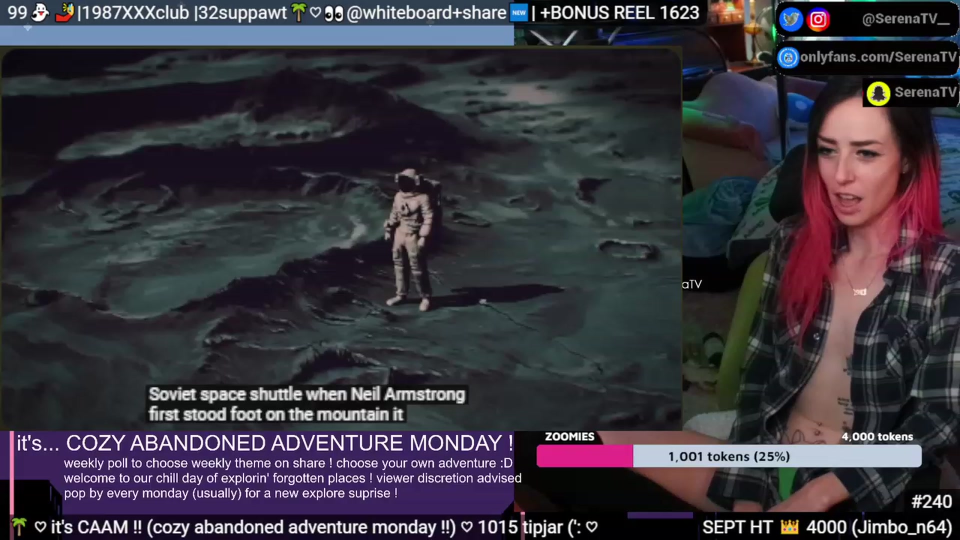Gallery image thumbnail from serenatv's myfreecams stream on, 09/11/2023, 21:14 image 17 of 20