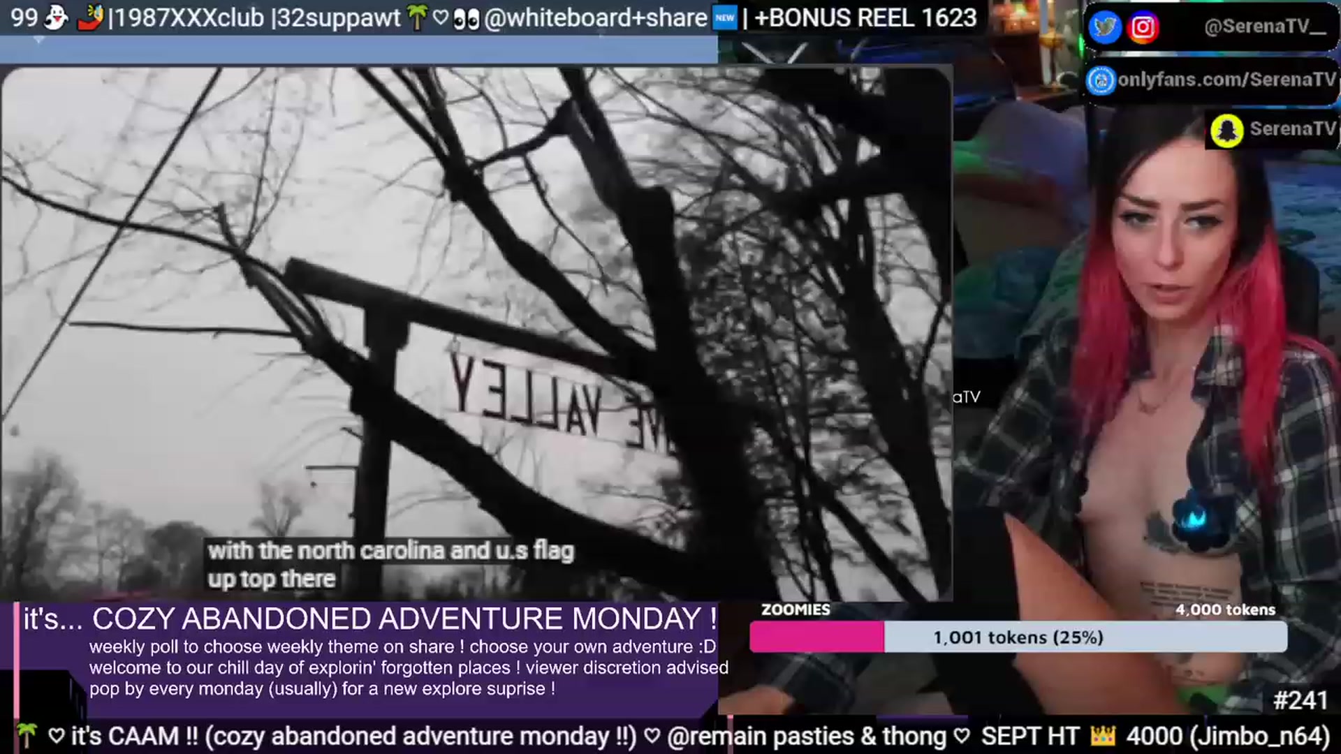 Gallery image thumbnail from serenatv's myfreecams stream on, 09/11/2023, 21:14 image 12 of 20