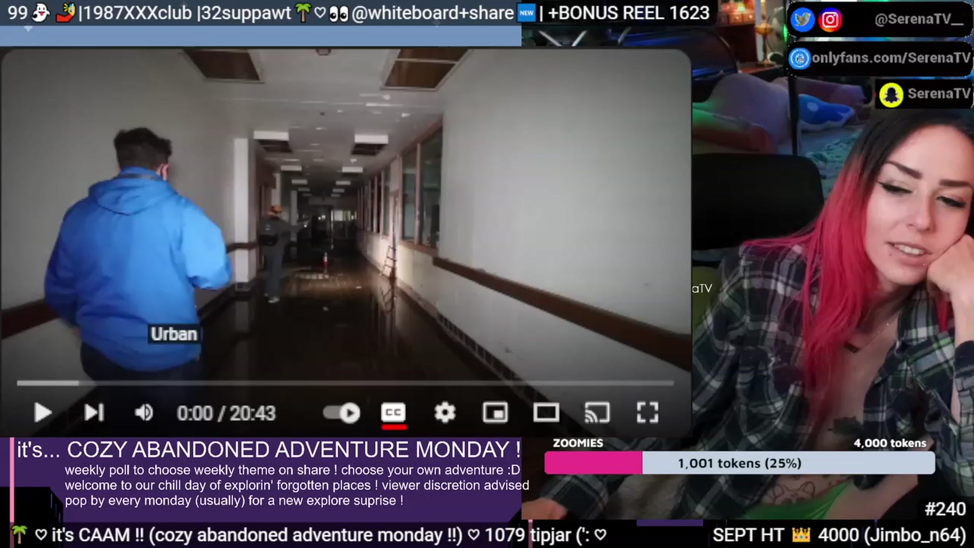 Gallery image thumbnail from serenatv's myfreecams stream on, 09/11/2023, 21:14 image 15 of 20